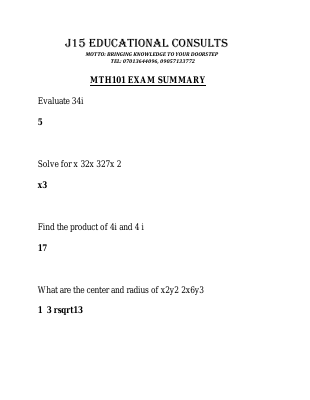 mth101 exam summary.pdf